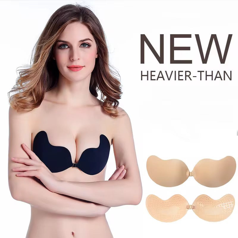 Strapless Invisible Bra Reusable Silicone Mango-Shaped Bra