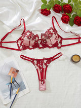 Bra & Matching Panties, Hand Washable Underwear Suit for s, Romantic & Special Occasion Wear