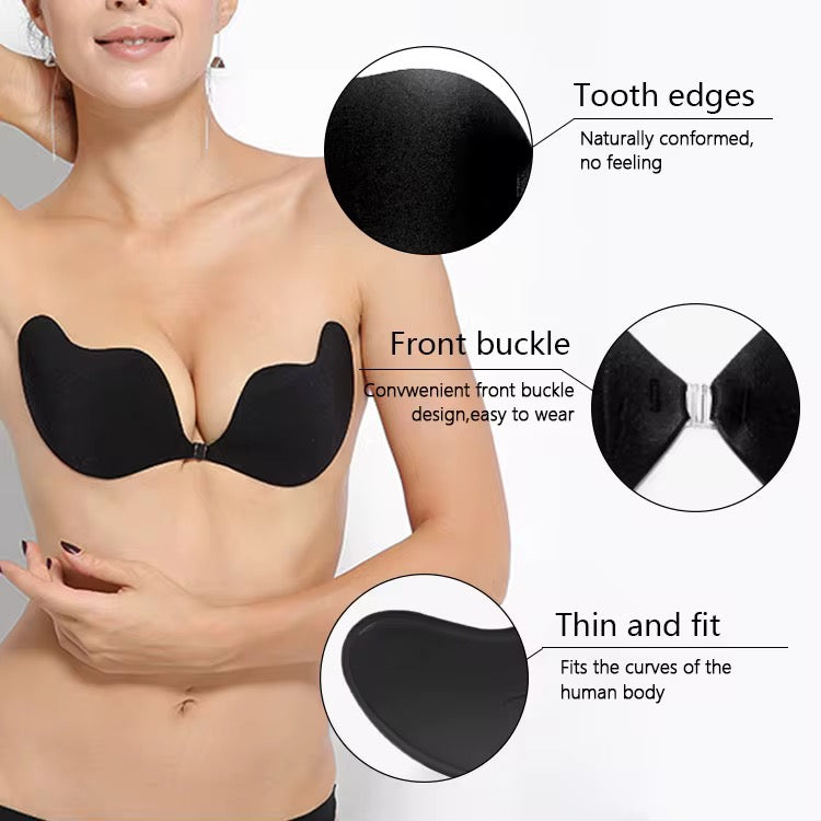 Strapless Invisible Bra Reusable Silicone Mango-Shaped Bra