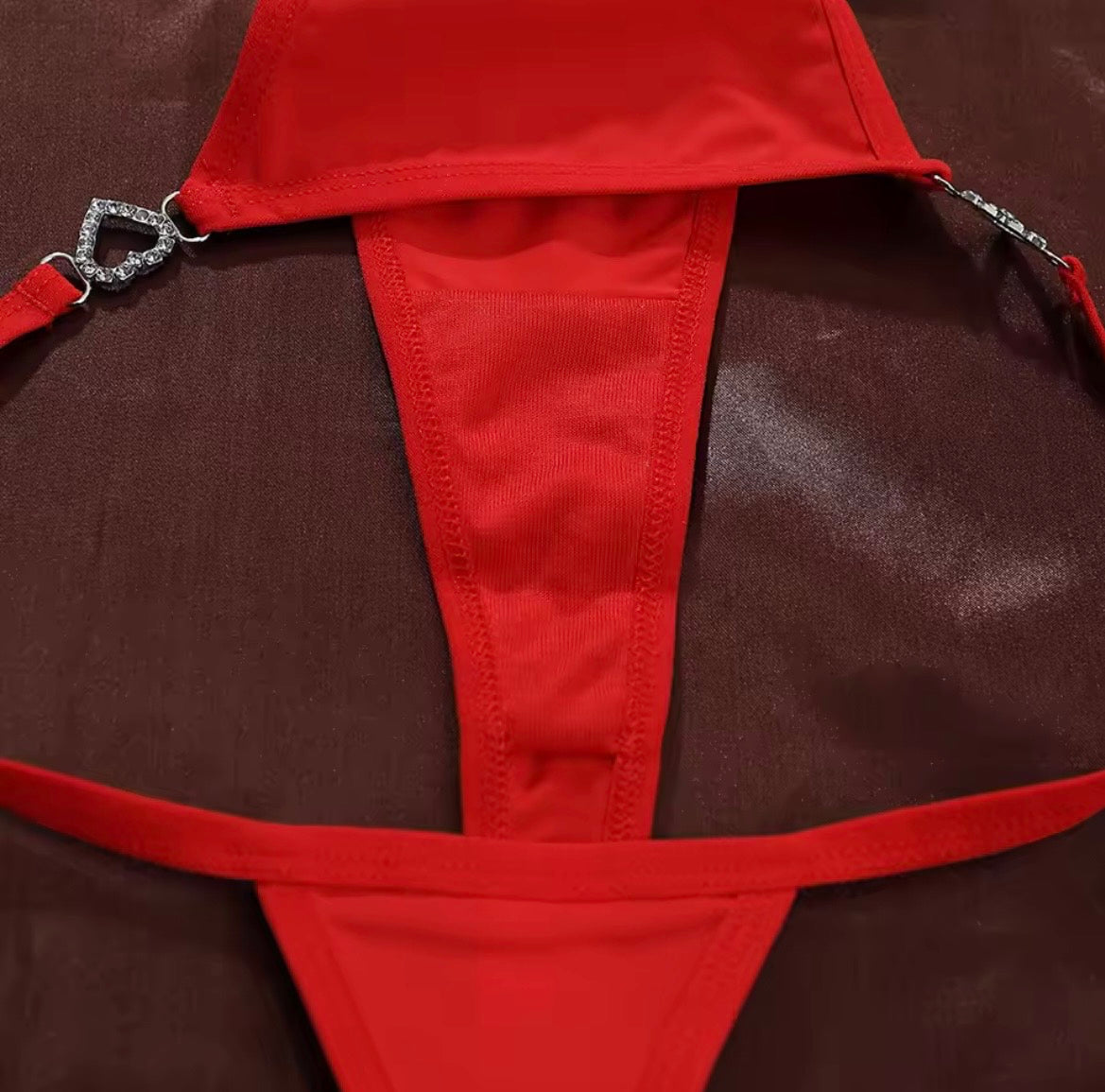 Thong Underwear Shine Rhinestone Plus Size (pehly orignal picture dhekn phir pucharse karn)