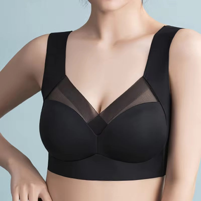 Plus Size Seamless Bra  Comfortable Push-Up Bra