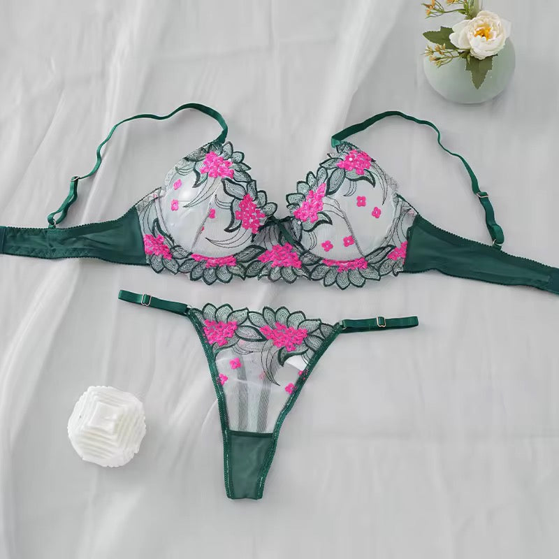 Transparent Lace Women's Lingerie Set (BUY 1 GET 1 FREE)