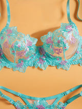 Bra & Matching Panties, Hand Washable Underwear Suit for s, Romantic & Special Occasion Wear