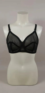 Luxury Sheer Mesh Bra for Women – Premium Transparent Net Lingerie