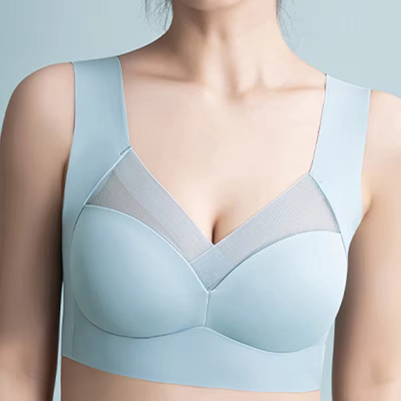 Plus Size Seamless Bra  Comfortable Push-Up Bra