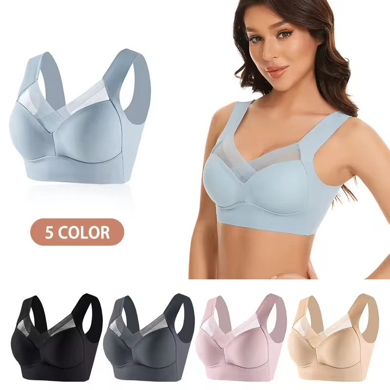 Plus Size Seamless Bra  Comfortable Push-Up Bra