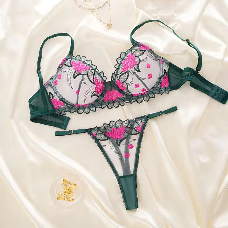 Transparent Lace Women's Lingerie Set (BUY 1 GET 1 FREE)