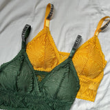 Lace thin Padded Nylon Bra
