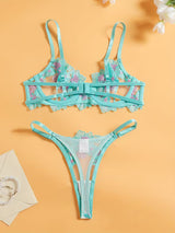 Bra & Matching Panties, Hand Washable Underwear Suit for s, Romantic & Special Occasion Wear