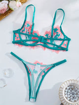 Bra & Matching Panties, Hand Washable Underwear Suit for s, Romantic & Special Occasion Wear