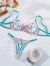 Bra & Matching Panties, Hand Washable Underwear Suit for s, Romantic & Special Occasion Wear