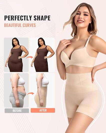 Tummy Control Shapewear Shorts for Women