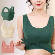 Push up Bra for Women Top Comfort Without Underwire Sexy Cross Back Bra
